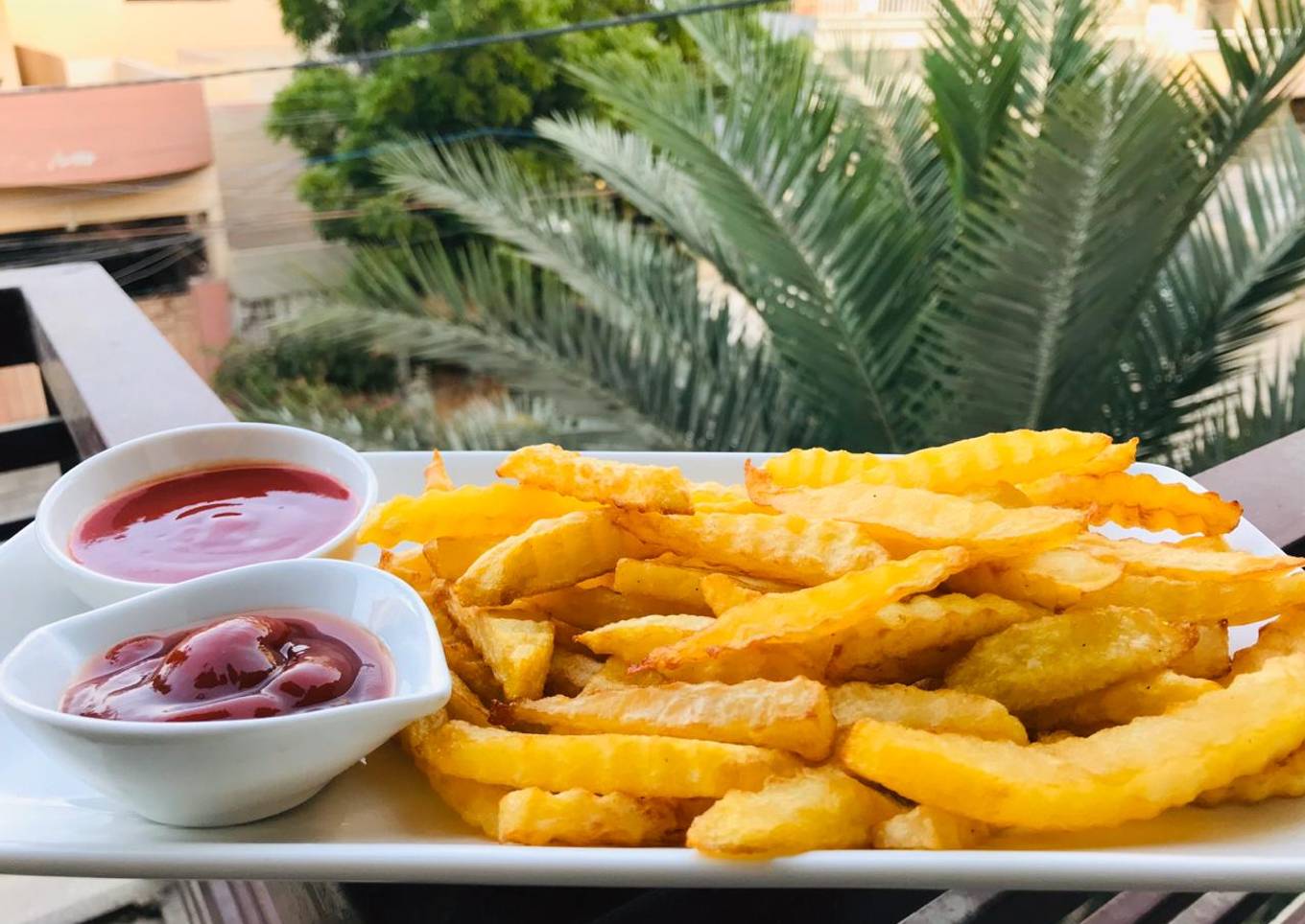 Garlic Flavor French Fries