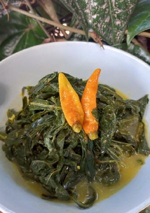 Foto resep Gulai daun singkong