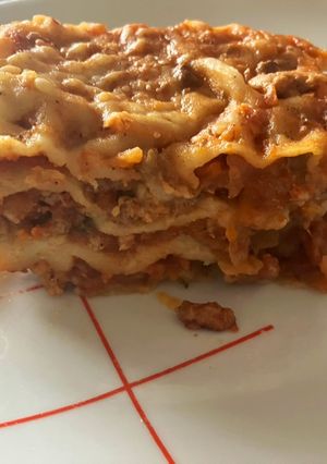 Lasagne tészta tojás nélkül recept fotója