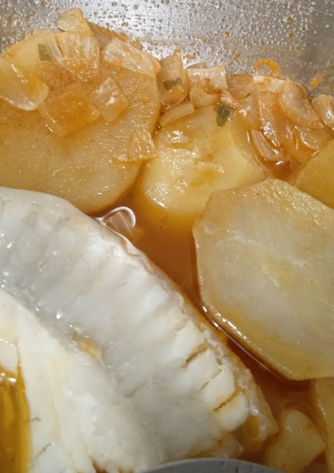 Una foto de Rodaballo a la gallega