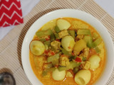 Lodeh Labu Siam Telur Puyuh
