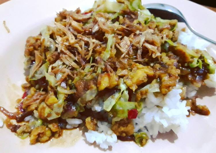 Nasi Telur Gongso ala Semarang