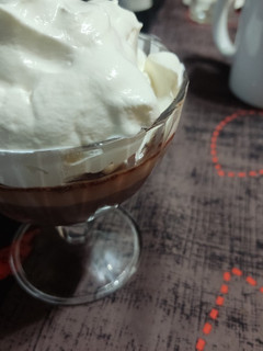 Una foto de Copa de chocolate y nata