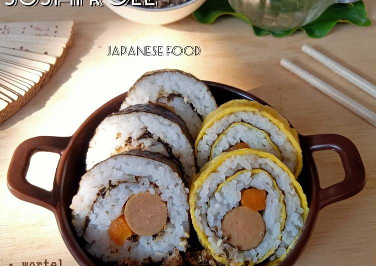 Resep Sushi Roll isi sosis &amp; Wortel yang Menggugah Selera