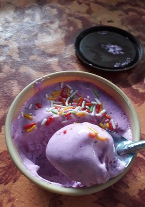 Foto resep Ice cream buah naga