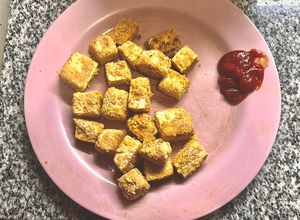 Una foto de Nuggets de tofu *veganos* 🫶