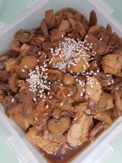 Foto resep Ayam Jamur Saos Teriyaki