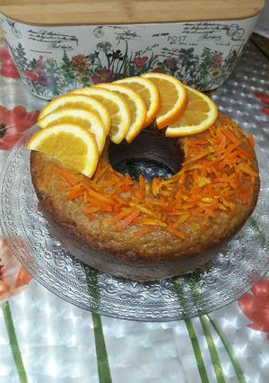 صورة لوصفة كعكة البرتقال