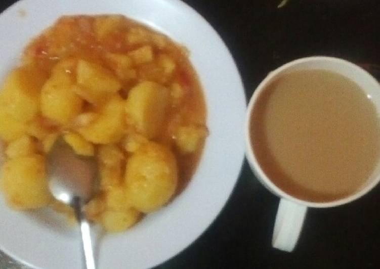 Recipe of Favorite Matoke served with tea#marathonrecipe