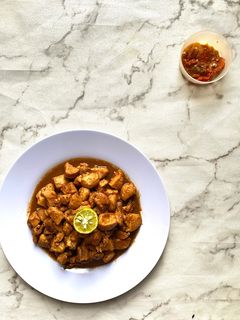 Foto resep Sate Goreng Ayam Bumbu Kacang