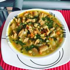 A picture of Sancocho de mondongo.