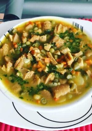 Una foto de Sancocho de mondongo