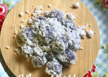 Resep Mudah Klepon Ubi Ungu Enak Sempurna