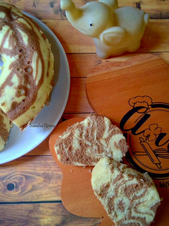 Foto resep Bolu Zebra Kukus