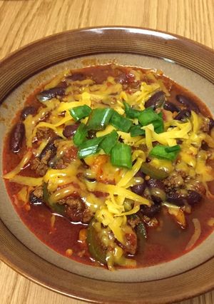A picture of Venison Chili.