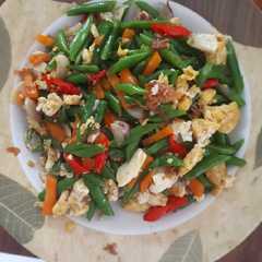 รูปของ Oseng Buncis Telur byTia