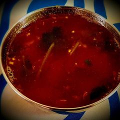 A picture of Basic Rasam (South Indian Soup).