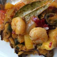 รูปของ Udang masak nanas