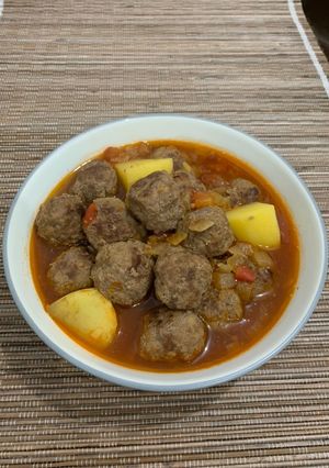 Foto resep Semur bola daging cincang
