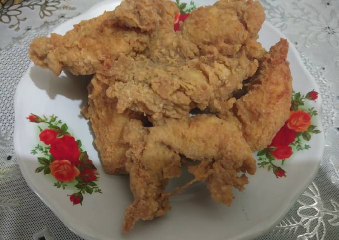 Ayam filet goreng tepung