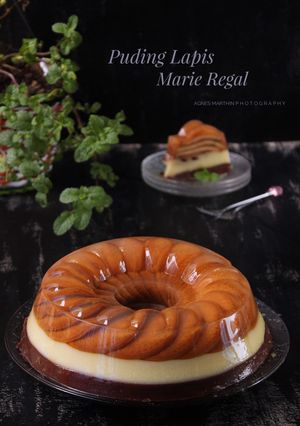 Foto resep Puding lapis Regal