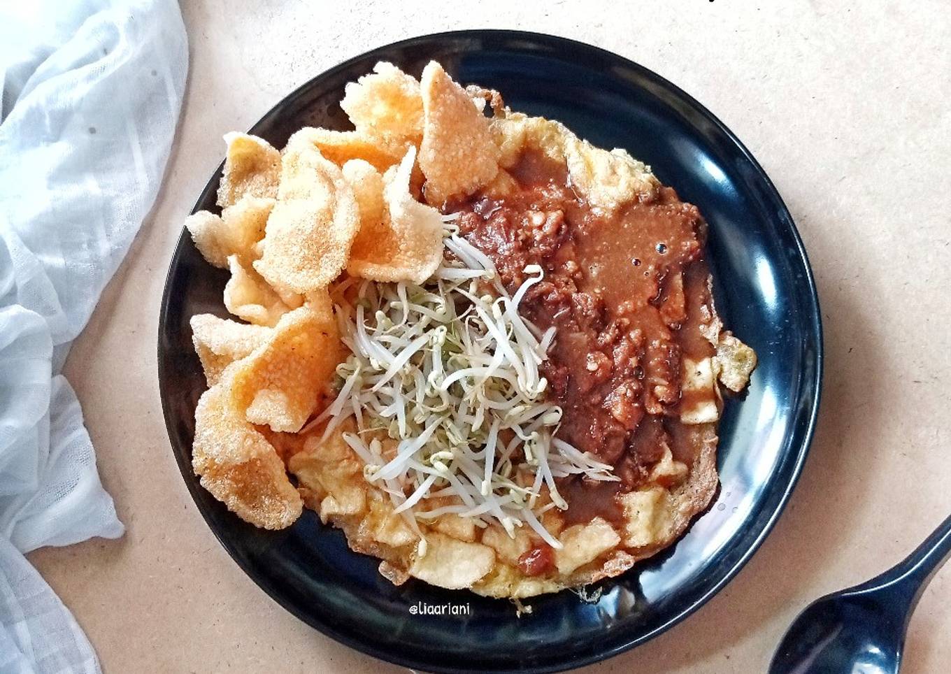 Tahu Tek Telur Surabaya