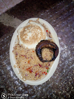 A picture of Fried indomie noodles.