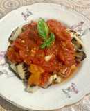 Ñoquis salteados con salsa fileto