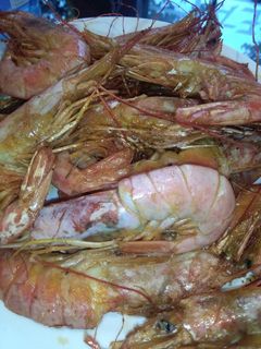 Una foto de Gambas a la plancha