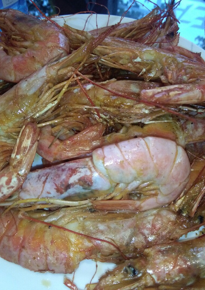 Una foto de Gambas a la plancha