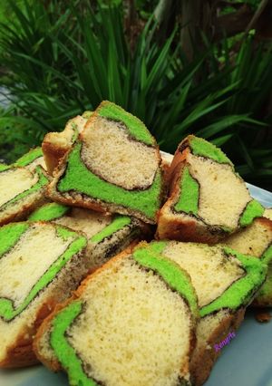 Foto resep Topo Map chiffon cake