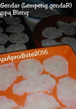 Foto resep Lempeng Gendar (tanpa Bleng)