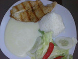 Puré de papas amarillas