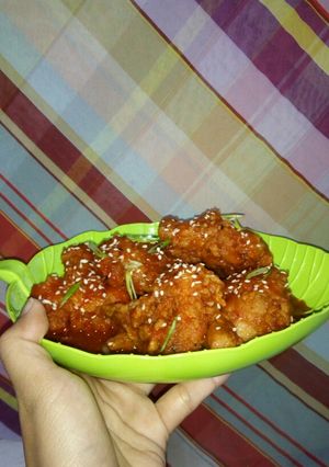 Foto resep Chicken fire super hot