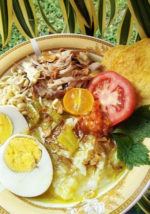 Foto resep Soto Ayam Kampung dan Keripik Kentang