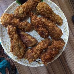 A picture of Crunchy egg fingers.