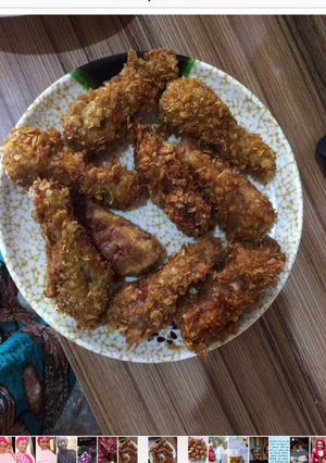 A picture of Crunchy egg fingers.