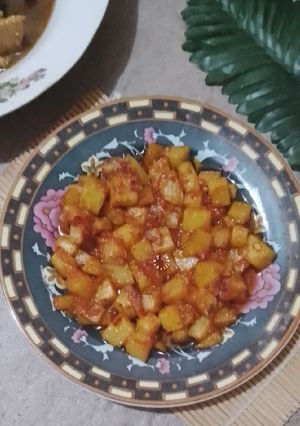 Foto resep Sambel goreng kentang