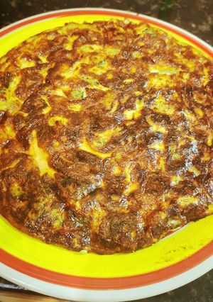 Una foto de Tortilla de zapallito