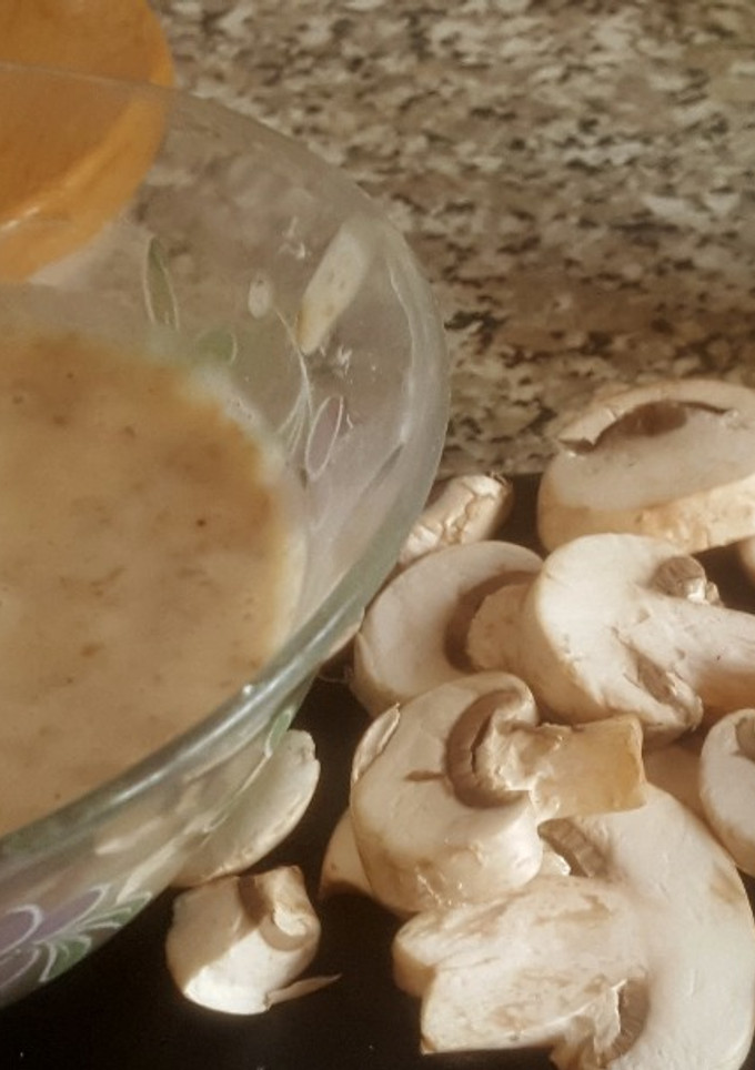 Una foto de Crema de champiñones