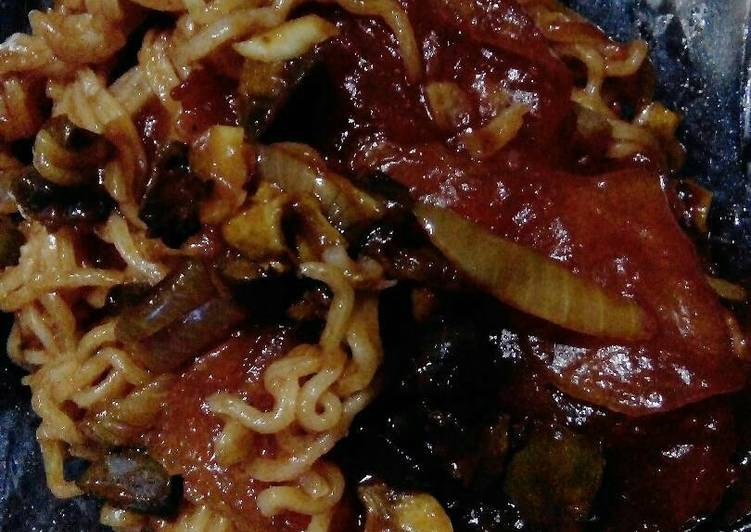 Seblak bumbu spaghetti ala-ala