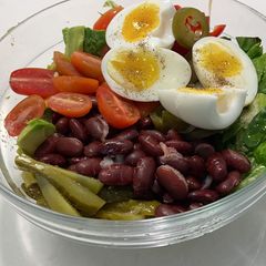 A picture of Mexican salad.