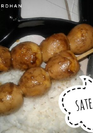 Foto resep Sate telur puyuh
