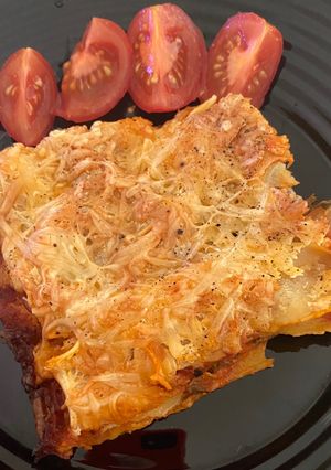 Une photo de Lasagnes végétarienne de courgettes