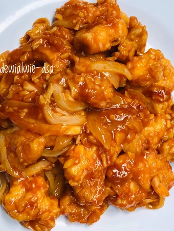 Cara Gampang Menyiapkan Resep Ayam tepung saus teriyaki yang Lezat Anti Ribet, Bikin Ngiler