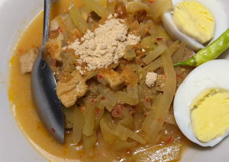 Lontong sayur millenial