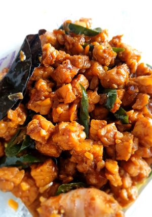 Foto resep Tempe orek cabe ijo