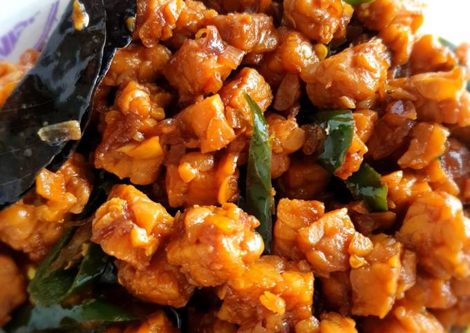 Resep Tempe orek cabe ijo yang Menggugah Selera