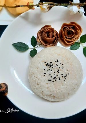 Hình của món Xôi nước cốt dừa.