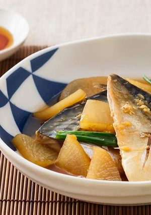 蘿蔔鯖魚煮 的食譜成品照片